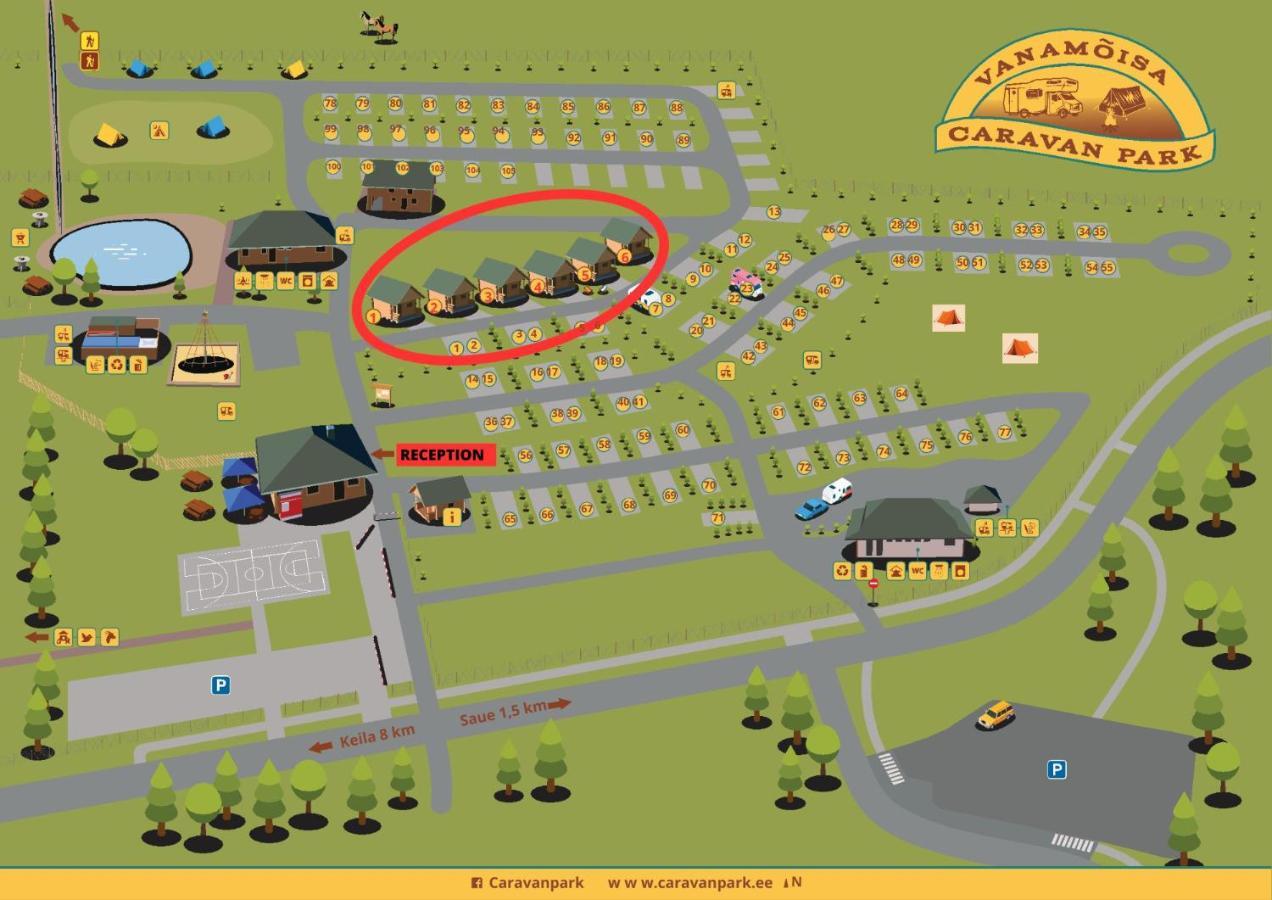 Vanamoisa Caravan Park Saue Exterior photo